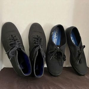 Womens Black KEDS